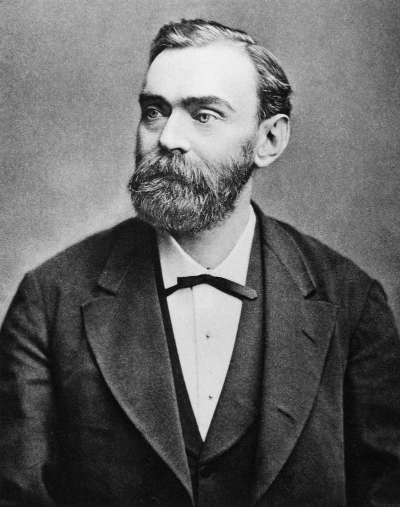 Portrait of Alfred Nobel